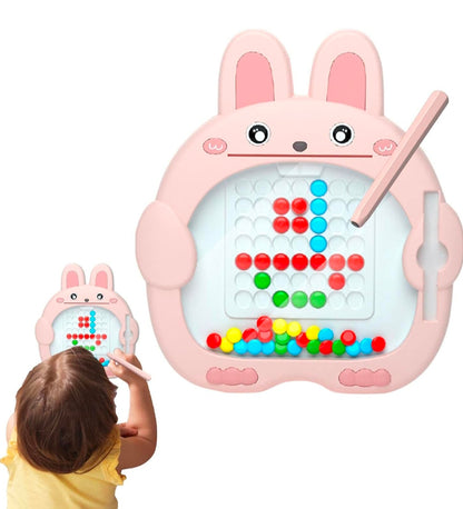 Tablet magnetica Montessori para niños diseño Conejo