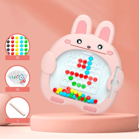 Tablet magnetica Montessori para niños diseño Conejo